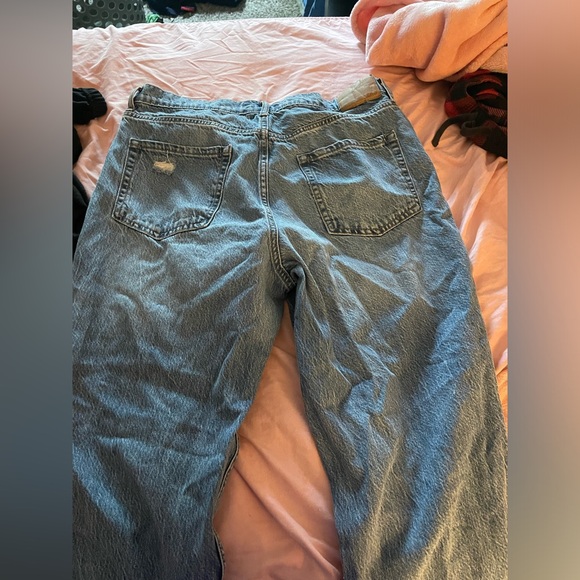 Aeropostale high rise ripped mom jeans size 12 - Picture 4 of 5